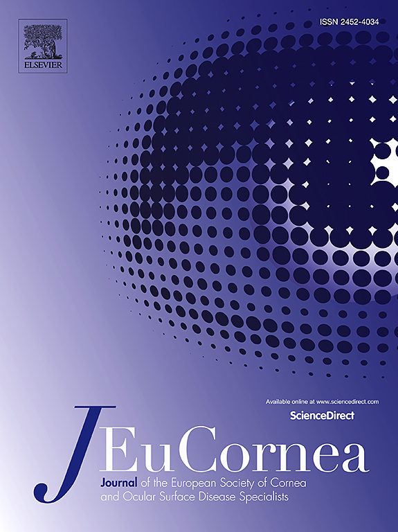 Go to journal home page - Journal of EuCornea